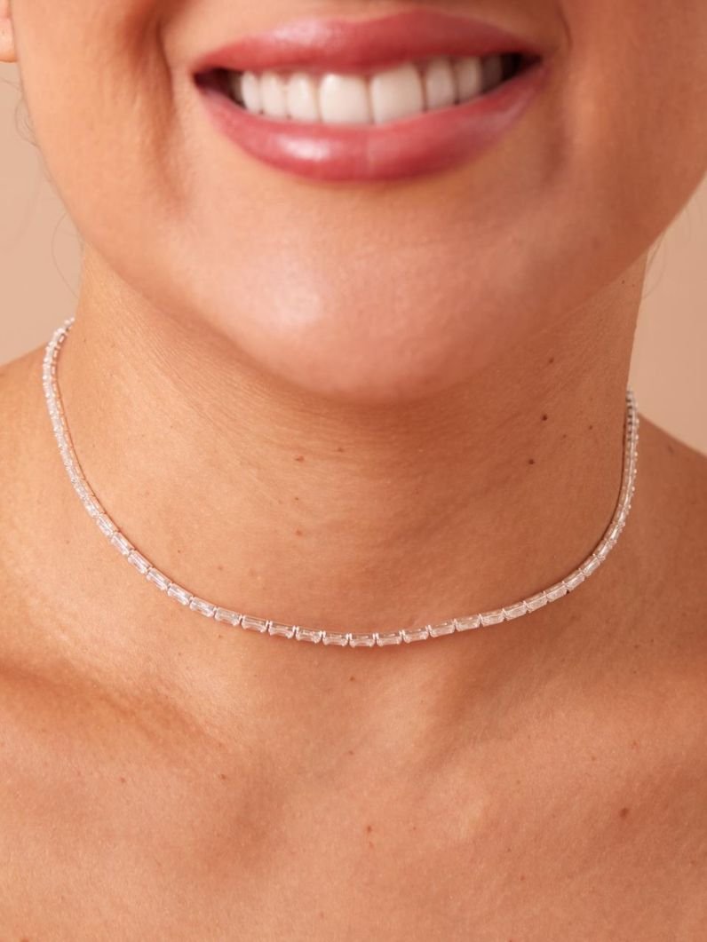 Chocker | Riviera Baguete Cristal