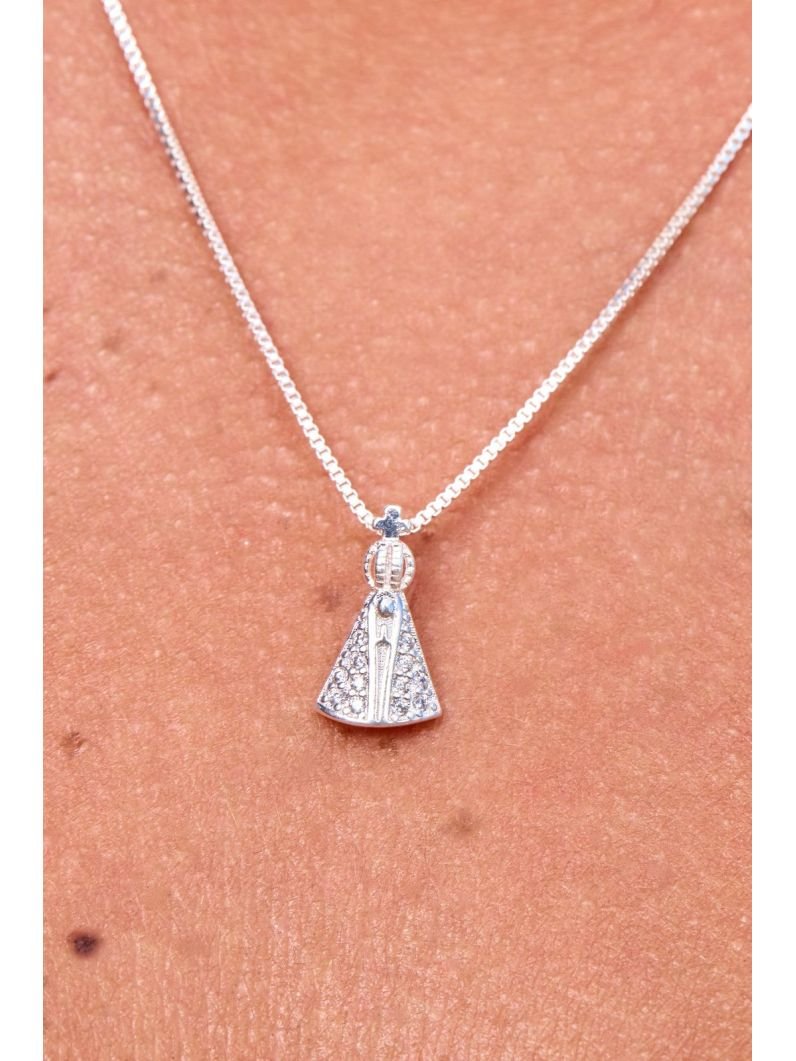 Colar | Nossa Senhora Cravejado