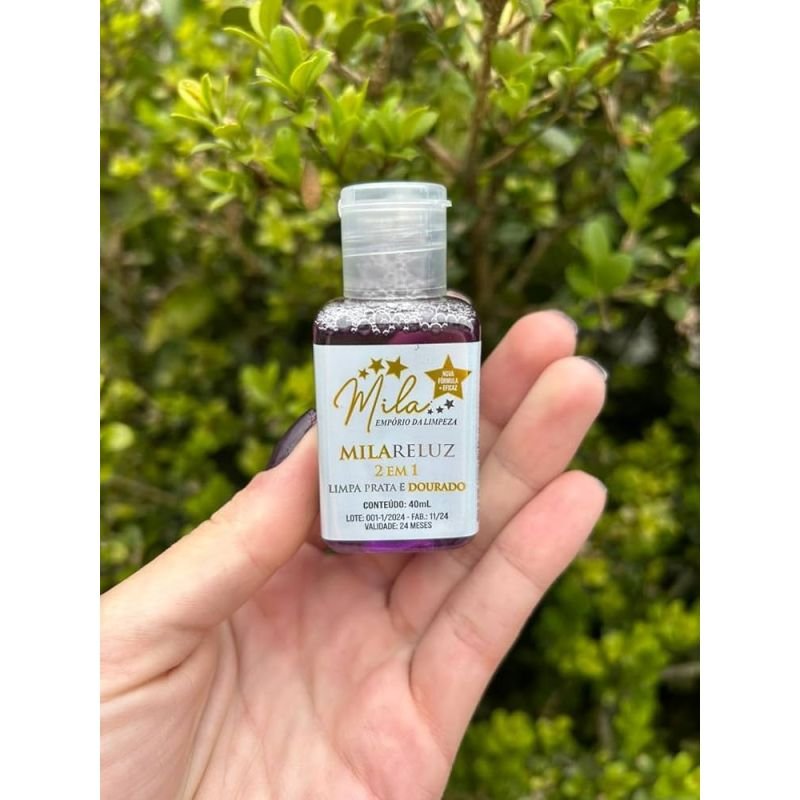 Limpa prata e dourado - Semijoia prata