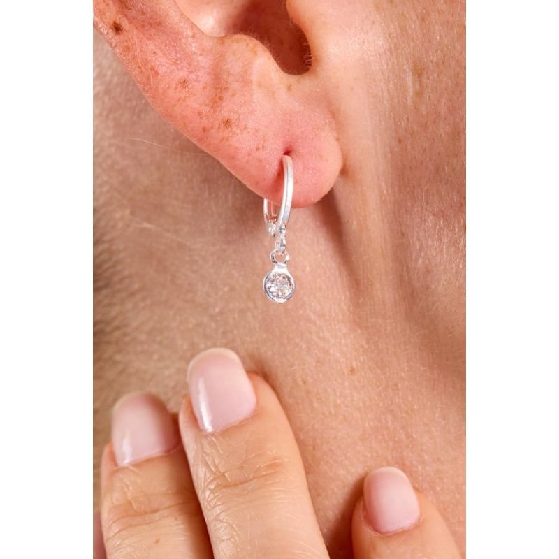 Trio de argolinhas click - Semijoias Prata